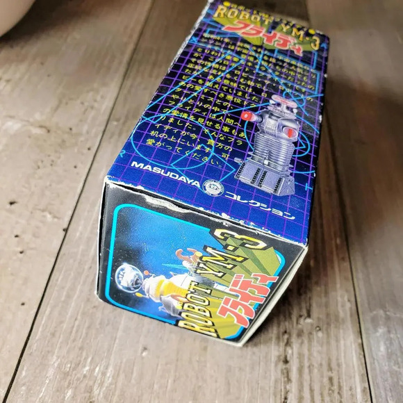 1985 Masudaya Lost in Space Robot YM-3 B-9 Wind up Japanese Toy Figure 80s - Picture 7 of 14